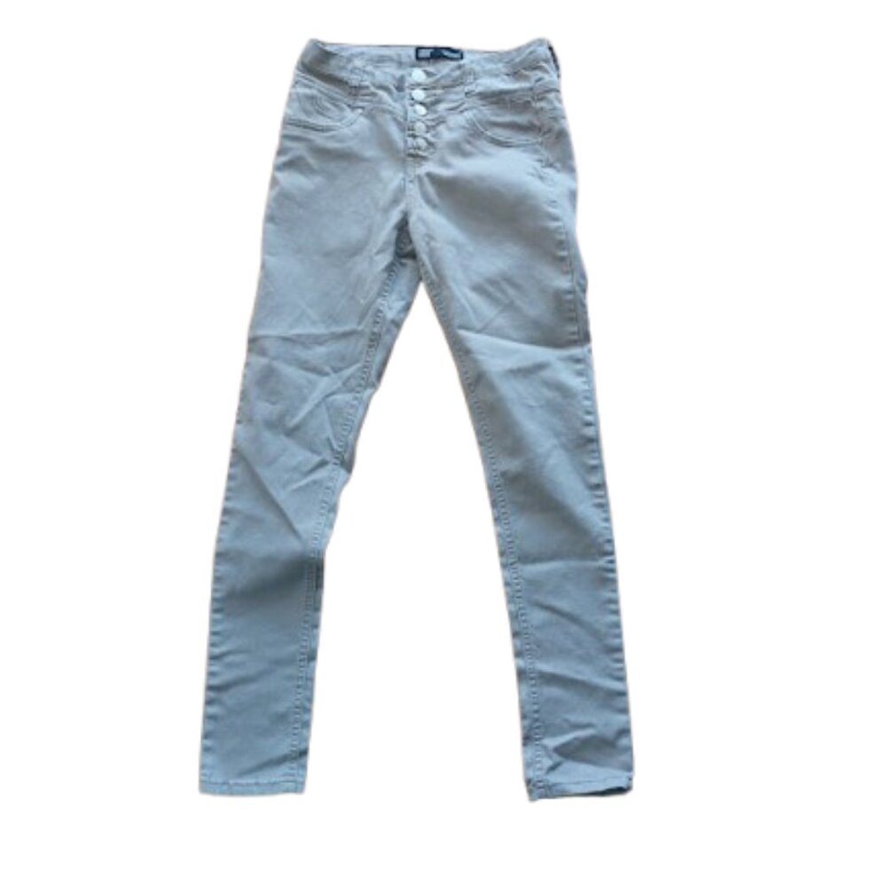 ---  Hight Rise Beige Chinos Chino Pants Jr 7